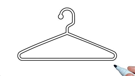 How to Draw Hanger Easy .